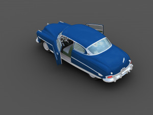 Hudson Hornet 3D Модель