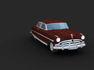 Hudson Hornet 3D Model