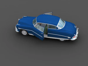 Hudson Hornet 3D Model