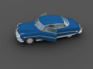 Hudson Hornet 3D Model