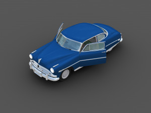 Hudson Hornet 3D 모델