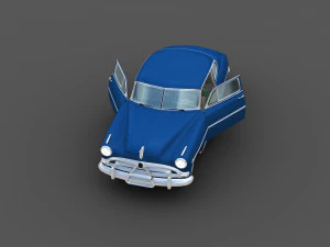 Hudson Hornet 3D Model