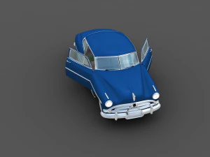 Hudson Hornet 3D Model