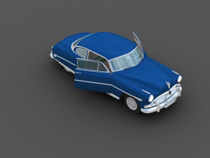 Hudson Hornet 3D 모델