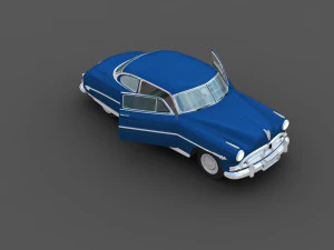 Hudson Hornet 3D Model