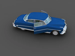 Hudson Hornet 3D Model