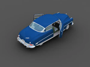 Hudson Hornet 3D Model