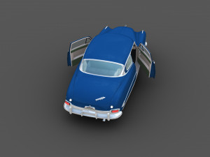 Hudson Hornet 3D 모델