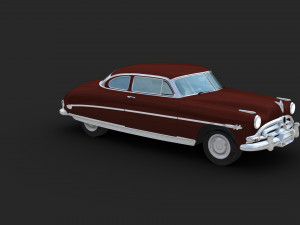 Hudson Hornet 3D 모델
