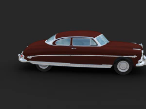 Hudson Hornet 3D Model