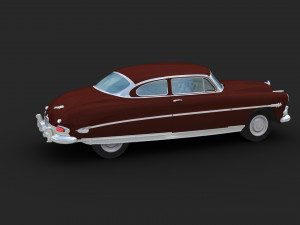 Hudson Hornet 3D 모델
