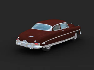 Hudson Hornet 3D Model