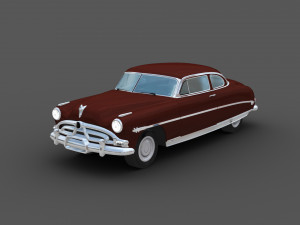 Hudson Hornet 3D 모델