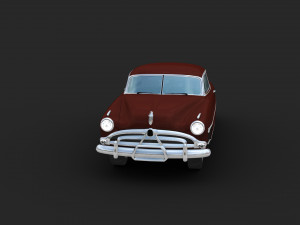 Hudson Hornet 3D 모델