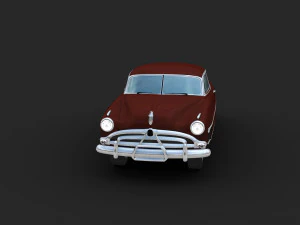 Hudson Hornet 3D Model