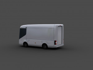 Arrival Electric Delivery Van 3D Model