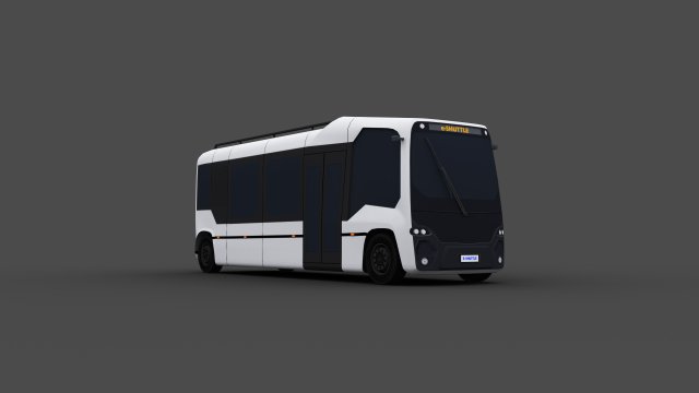 EVersum shuttle 3D Model .c4d .max .obj .3ds .fbx .stl .blend 