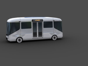 Arrival e-shuttle 3D 模型