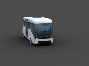 Arrival e-shuttle 3D Model