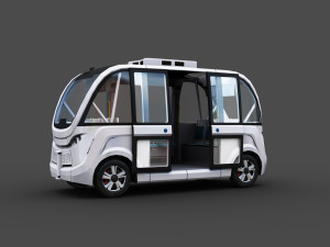 E-Shuttle with interior Pack 1 Modelo 3D