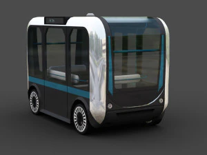 E-Shuttle con interior Pack 1 Modelo 3D
