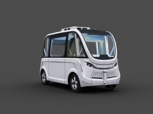 E-Shuttle with interior Pack 1 Modelo 3D