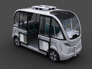 E-Shuttle con interior Pack 1 Modelo 3D