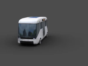 Pacote de &ocirc;nibus el&eacute;trico 3 Modelo 3D