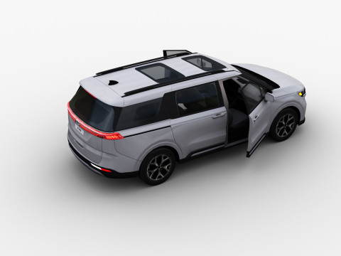 KIA Grand Carnival 2024 with Interior Modelo 3D