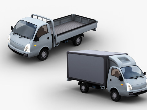 Hyundai Porter H100--2024 3D Model