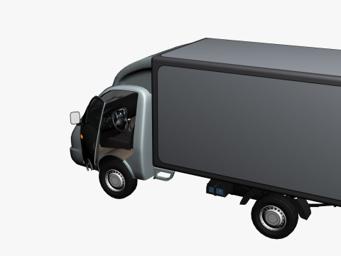 Hyundai Porter H100--2024 3D-Modell