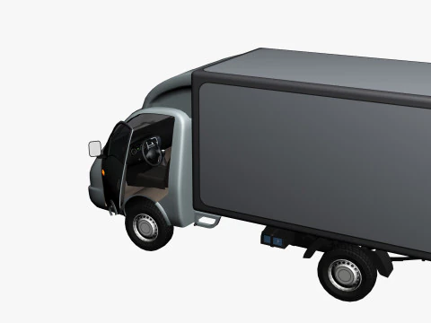 Hyundai Porter H100--2024 3D Model