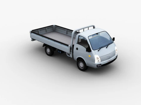 Hyundai Porter H100--2024 3D Model