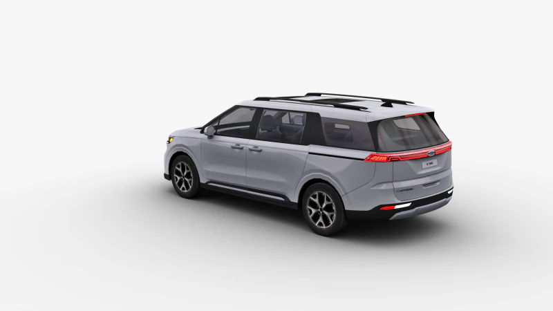 KIA Grand Carnival 2024 with Interior 3D Model .c4d .max .obj .3ds .fbx .stl .blend
