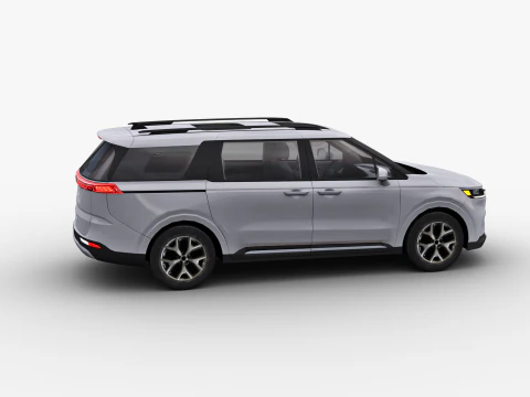 KIA Grand Carnival 2024 with Interior 3D Model