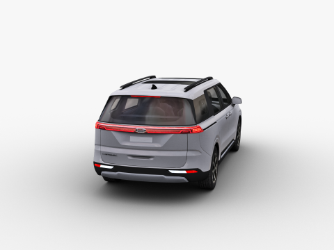 KIA Grand Carnival 2024 with Interior 3D Модель
