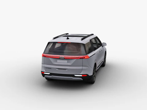 KIA Grand Carnival 2024 with Interior 3D Model