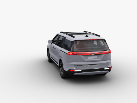 KIA Grand Carnival 2024 with Interior 3D Модель