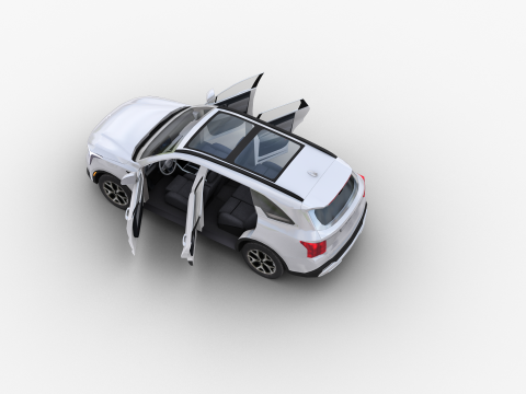 Kia Sorento 2024 Modèle 3D