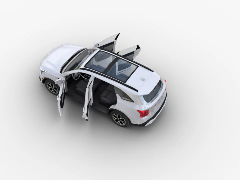 Kia Sorento 2024 3D Model
