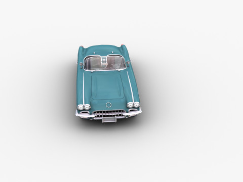 Car With interior 44 3D Model