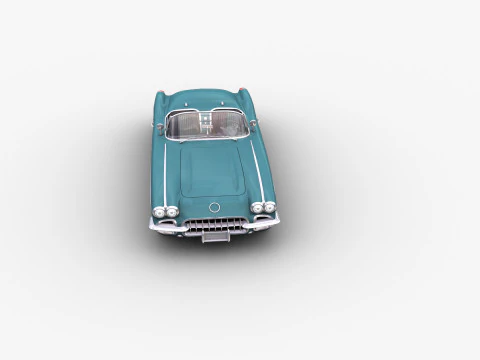 Car With interior 44 3D Model