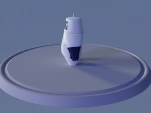 friendly robot for games 3D Model