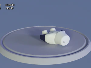 friendly robot for games 3D Model