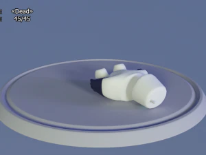 friendly robot for games 3D Model
