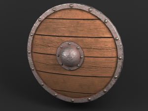 shield pack game ready 3Dモデル