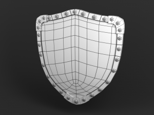 shield pack game ready 3Dモデル