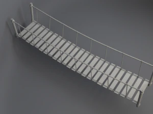 rope bridge 3D Model
