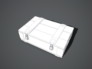 army grenade box Modelo 3D