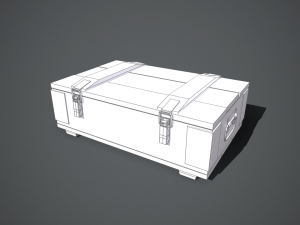 army grenade box Modelo 3D